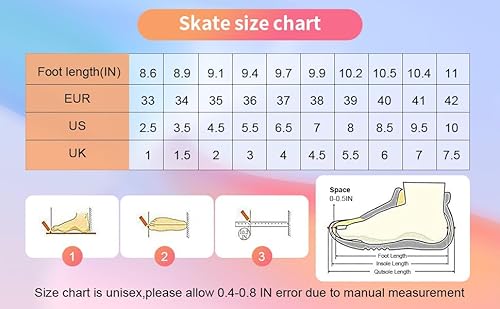 Chssih CHSSIH-11 Lie Kick Roller Skate Shoes For Girls, Kids, Women & Adults – Retractable Shoes With Wheels thumb #5