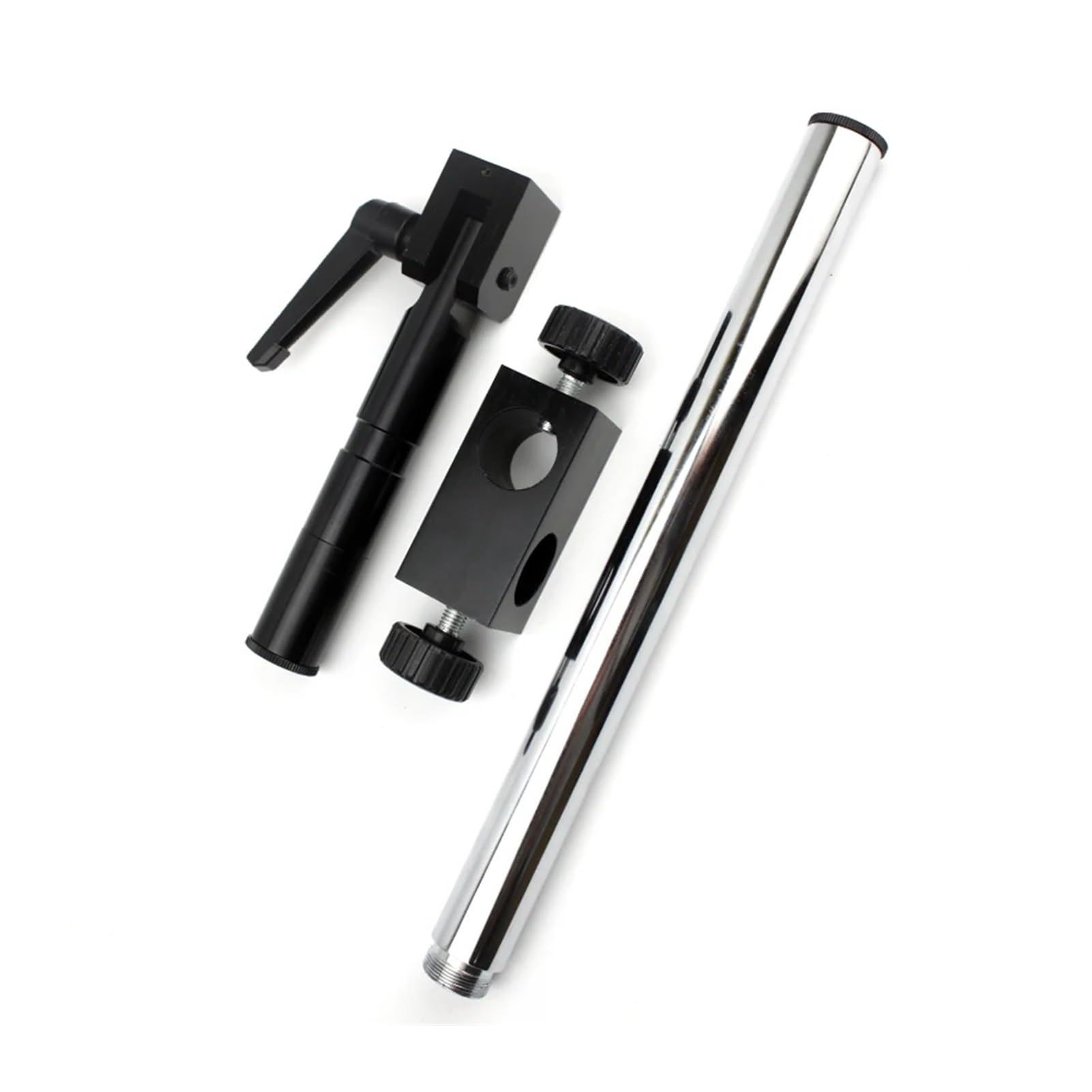 Supporto for Tavolo da Lavoro con Braccio Regolabile for microscopio Video Industriale + Supporto ad Anello da 50 mm + Braccio Metallico Regolabile multiasse(B)