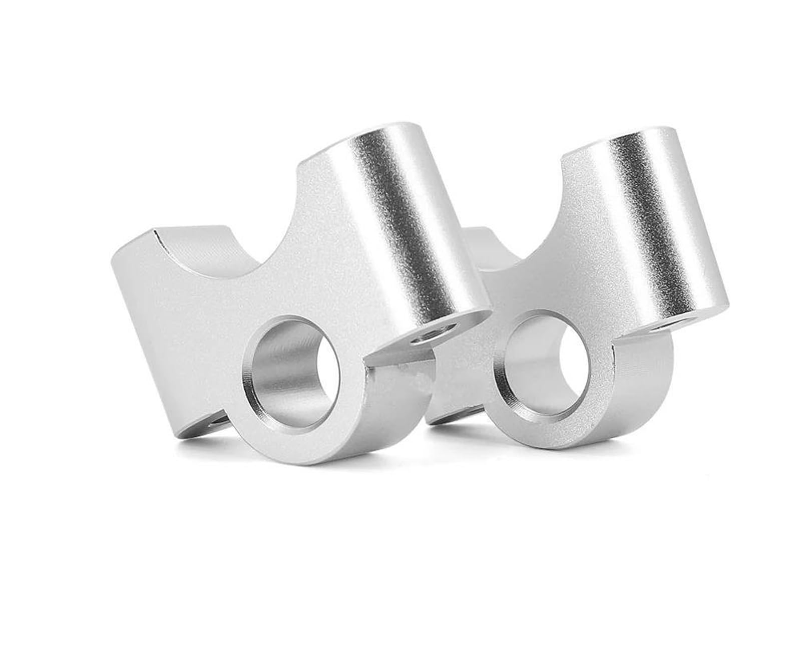 Hdhcscagh Silver For R 1200 Gs For Lc For R1200gs For Adventure For Adv For R1250gs For S1000xr 32 Mm Handlebar Riser Clamp Extend Adapter Handlebar Clamps Risers(Silver)