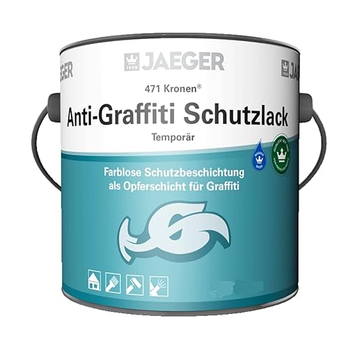 Jaeger Anti Graffiti Schutzlack temporär 471, farblose Beschichtung