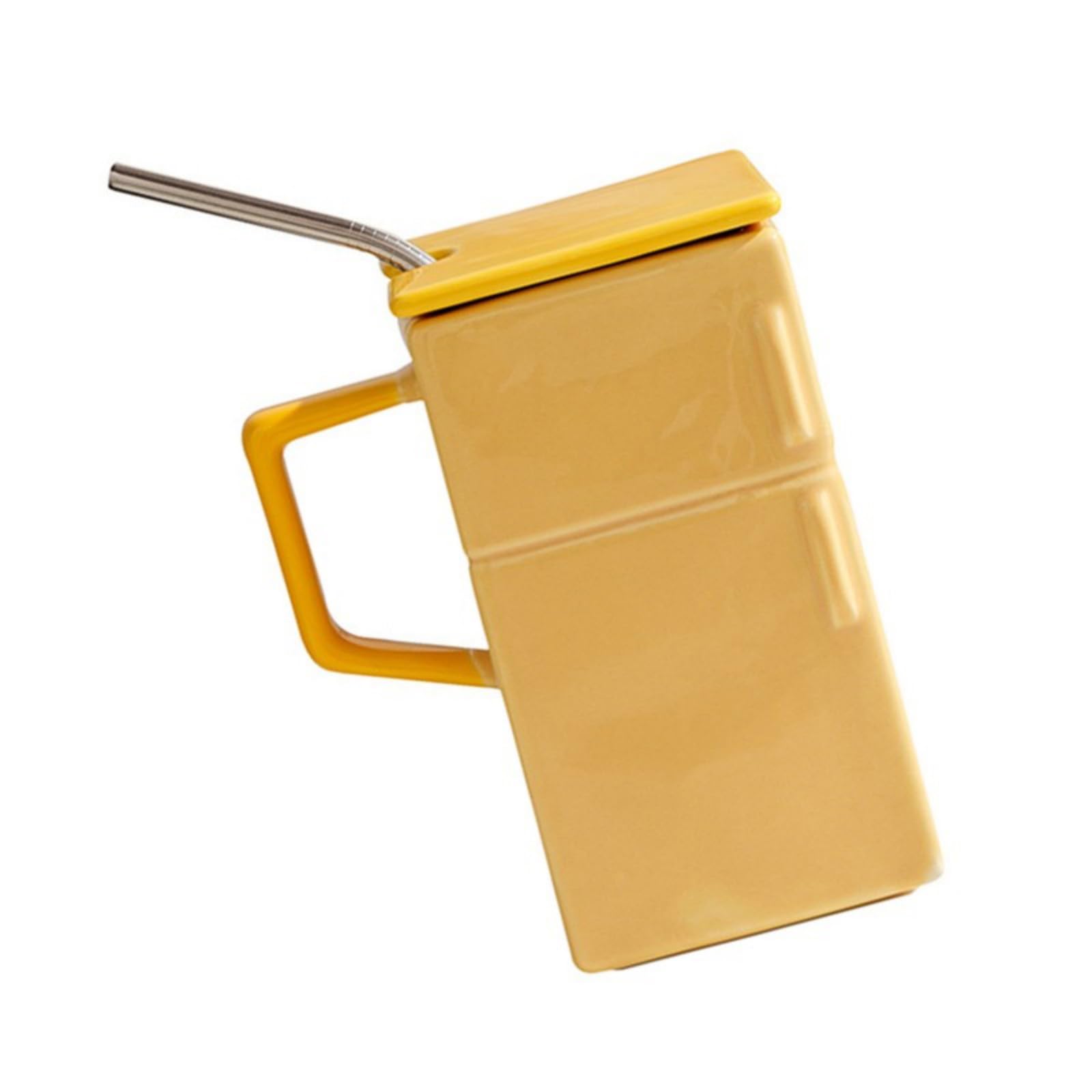 Tsophreniq Creative Crafted Ceramic Drinking Mug Strong and Dishwasher Safe for Adults Safe Kitchenware Mug