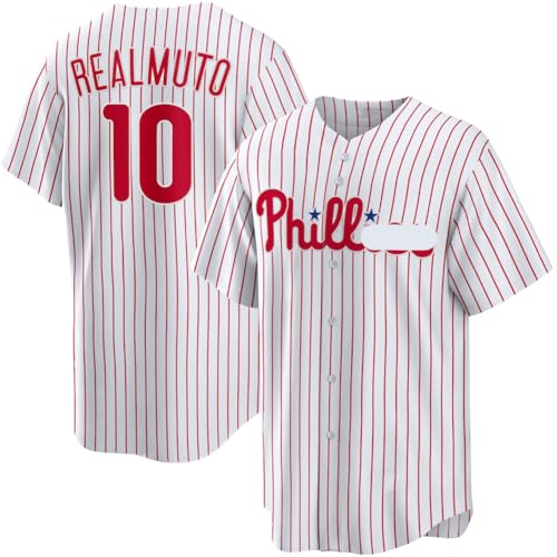 [XinShang] tB[Y wԍ10 A[g  싅 W[W 싅jtH[ Phillies Realmuto Y fB[X ĕ K LOVc  X|[c jp MLB  (XL,1)