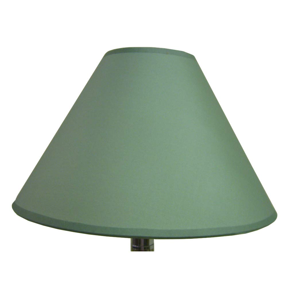 The Lampshade Warehouse Lighting Outlet Mid Green Ct Lighting 14" Cotton Coolie Pendant Or Table Lampshade In Colour