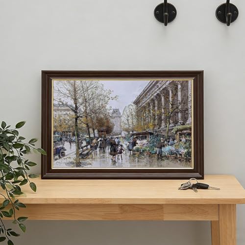 Impression sur toile de qualité supérieure, chef-d'œuvre d'Eugene Galien-Laloue 20,3 cm