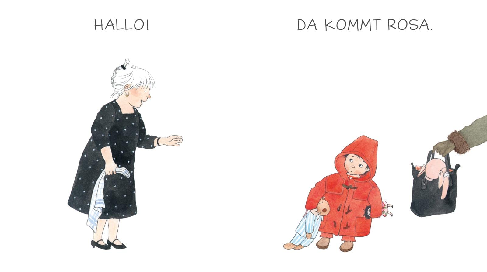 Rosa und die Zimtschnecken: Vorlesen mit Enkeln – Bilderbuch für Kleinkinder