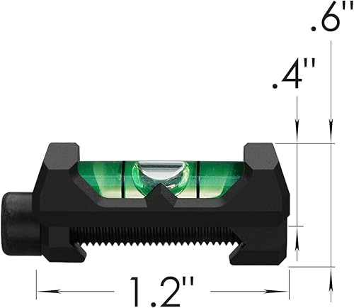 Miniatura 7 de Nivel de burbuja Picatinny de precisión, nivel anti-canto