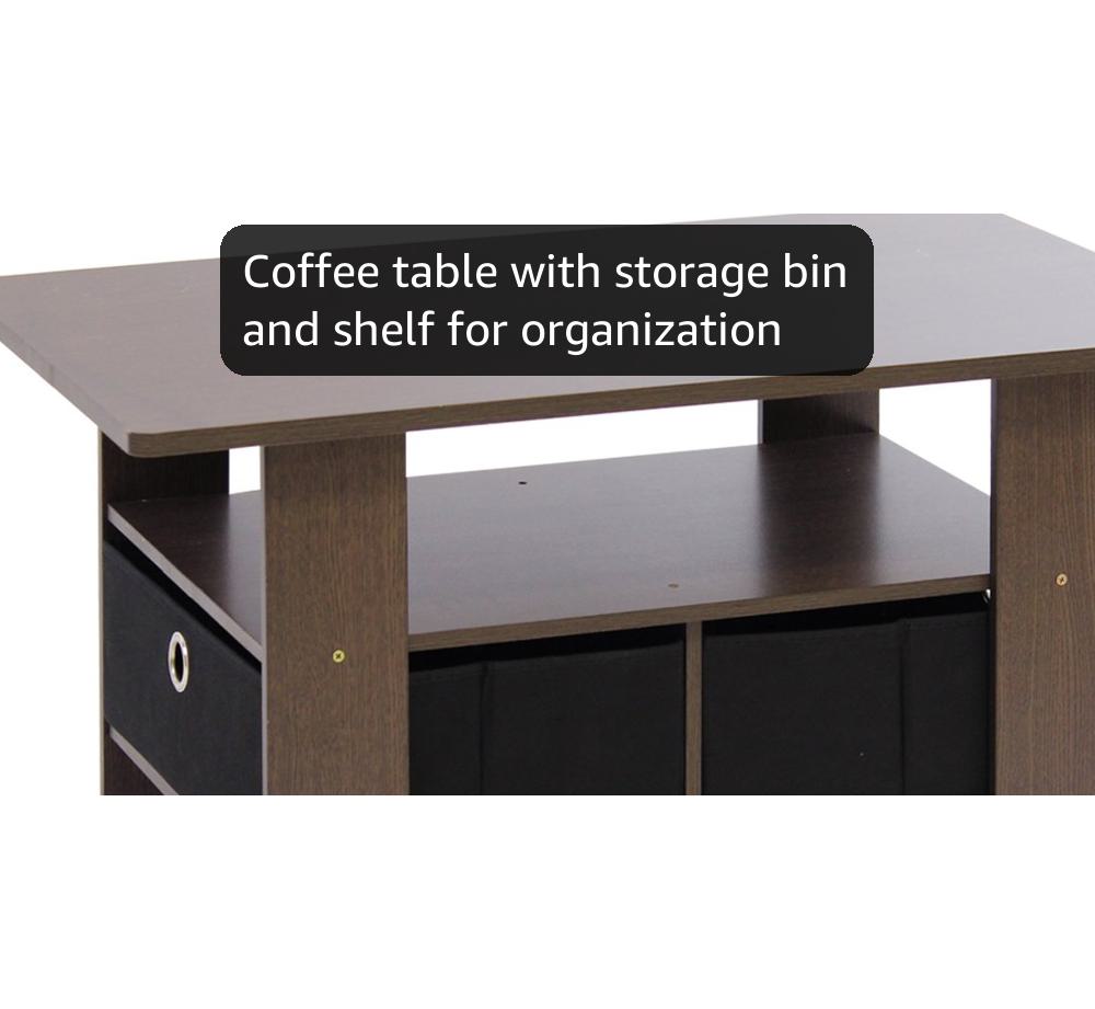 Amazon.com: Furinno Andrey Coffee Table, Small Modern Center Table