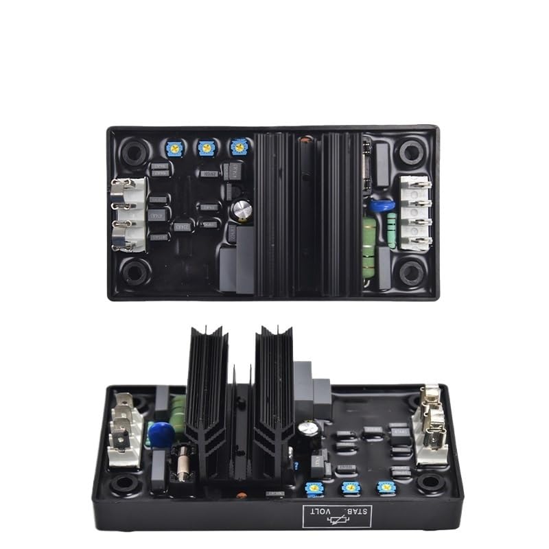 Estabilizador de Voltaje del generador AVR R230 220V 380V AC Interruptor Fuente alimentación trifásico Controlador Ajustable