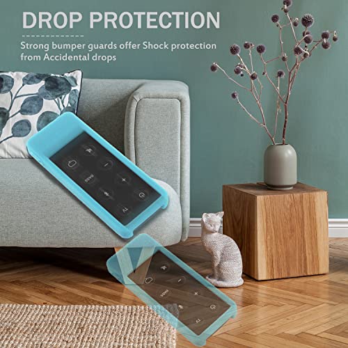 Chunghop Protective Silicone Remote Case Compatible With Bose Solo 5 10 15 Series Ii Tv, For Bose Solo Cinemate Series Ii Iigs 1Sr 10 & 15 Remote Anti-Slip, Shockproof(Glow In Dark Blue) #TOP4