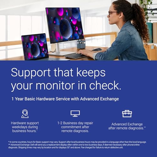 Image of Dell 24 inch FHD Monitor, 1080p IPS Display, 144Hz Refresh Rate, 1ms, AMD FreeSync, Dual 3W Built-in Speakers, 99% sRGB, Fully Adjustable Stand with Height /Tilt /Pivot /Swivel, Ash White