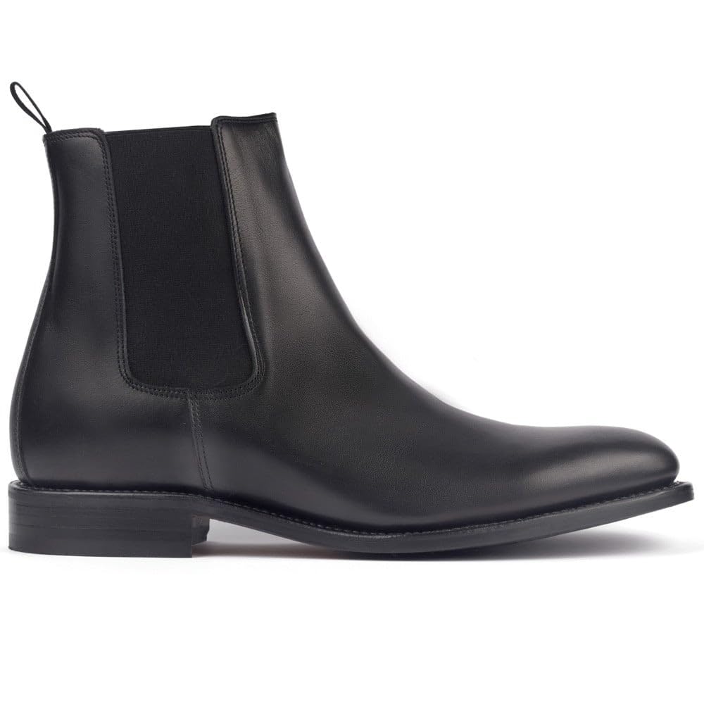 MASALTOS Zapatos de Hombre con Alzas Que Aumentan Altura hasta 7 cm. Fabricados en Piel. Modelo Flavio