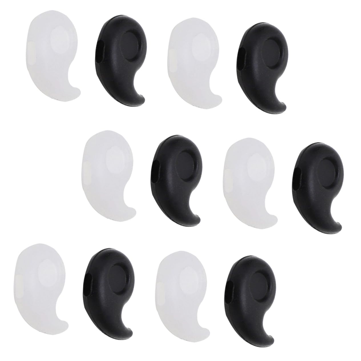 ARTIBETTER Glass Ear Grip Retainer 20 Pairs Silicone Anti-slip Holder for Glasses Glasses Hooks Ear Grips for Daily Use