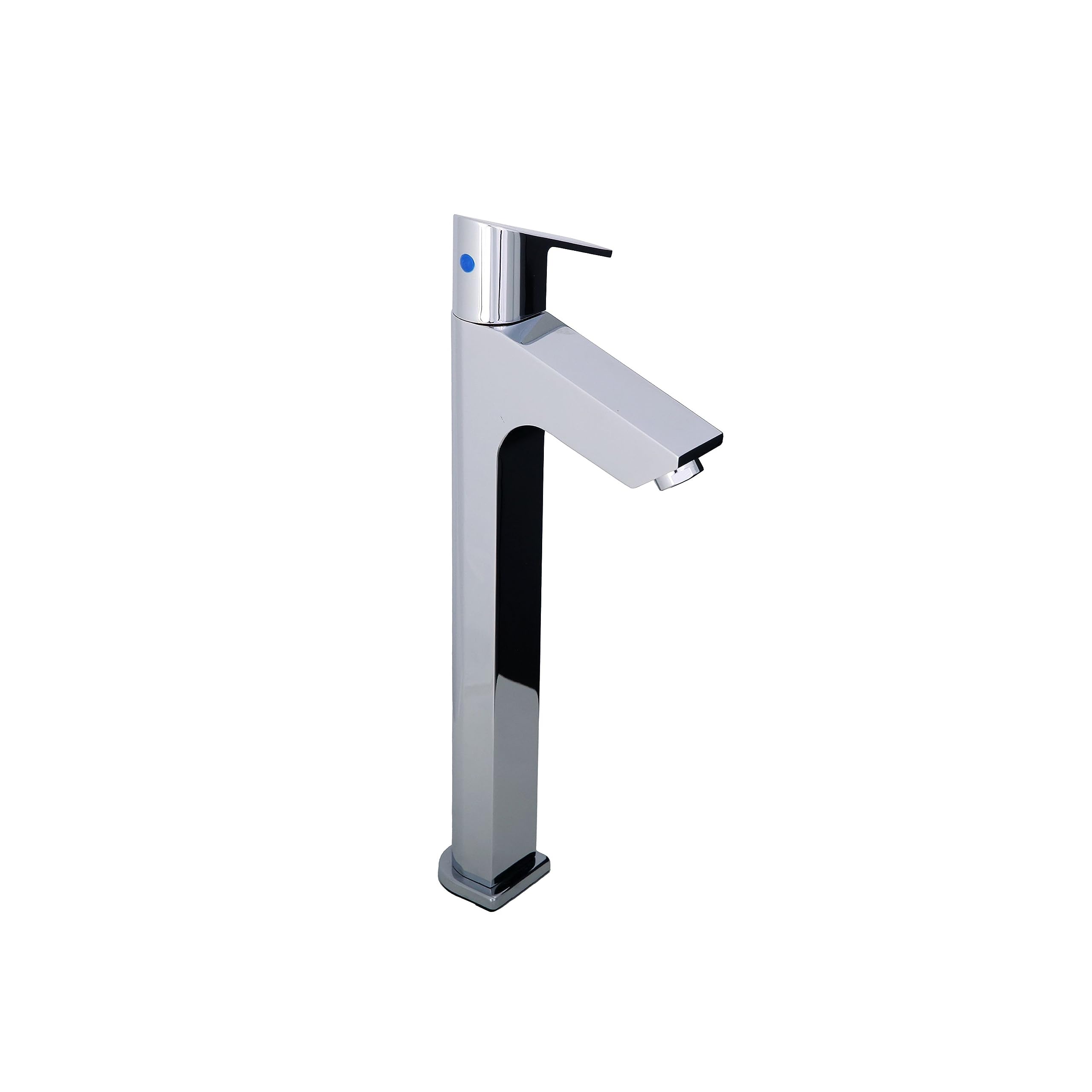 JAQUAR Lyric Series Table Mounted Tall Boy Cold ONLY Basin TAP/TAP (Chrome) | TOP Lever, Brass Body Water Tap/Faucet/Cock for Bathroom/Kitchen Wash Basin | LYR-CHR-38021-image-14