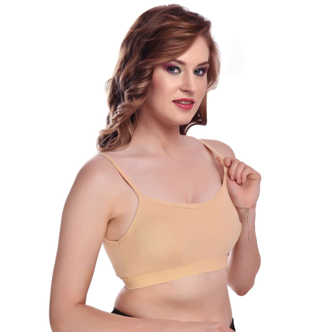 Women's Cotton Compression Sports Bra Yoga Gym Bra-image-40