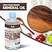 Pacific Pelican Food-Grade Mineral Oil | Oil for Cutting Boards & Butcher Blocks | Perfect for Wooden Utensils & Kitchen Tools | Protects & Restores Wood & Bamboo (8 Oz)