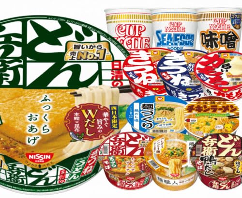 Amazon.co.jp: 定番 カップ麺・カップラーメン 詰め合わせ 12種セット