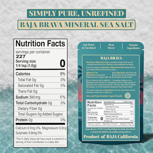 Baja Brava sal mineral en escamas orgánica 16 oz miniatura 2