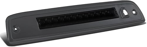 DNA MOTORING 3BL-FEXP03-LED-BK-SM Luz de freno LED de tercera cola con carcasa negra compatible con 03-16 Expedition 03-16 Navigator