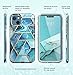 i-Blason Cosmo Series Slim Full-Body Protective Case for 6.1-Inch iPhone 13 (2021 Release), Ocean Blue