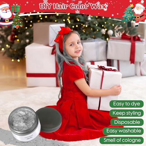 Cera Temporal para Cabello Gray Hair Wax 2-Pack miniatura 4