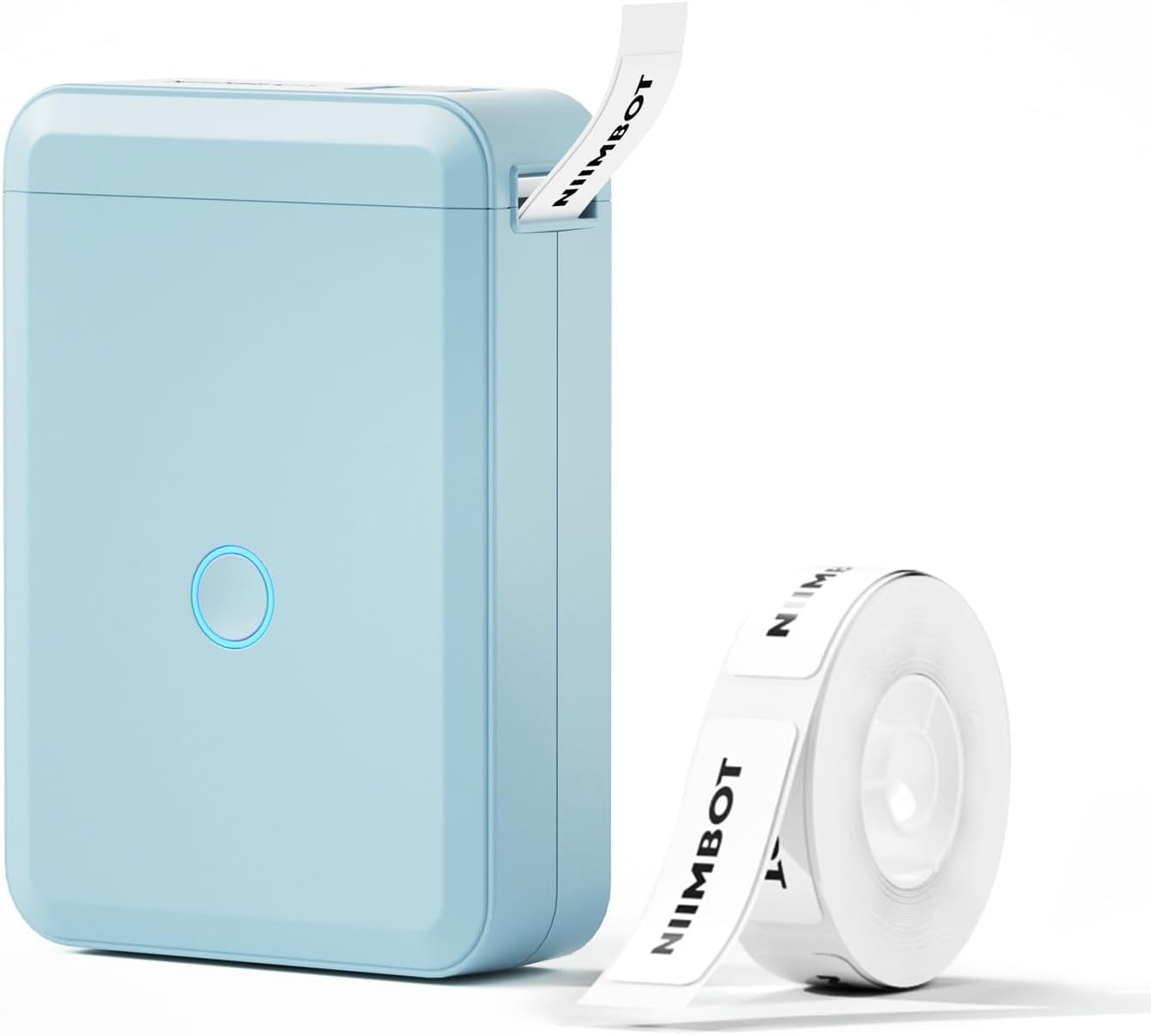 NIIMBOT D110 Label Maker Machine with Tape, Portable Bluetooth Label