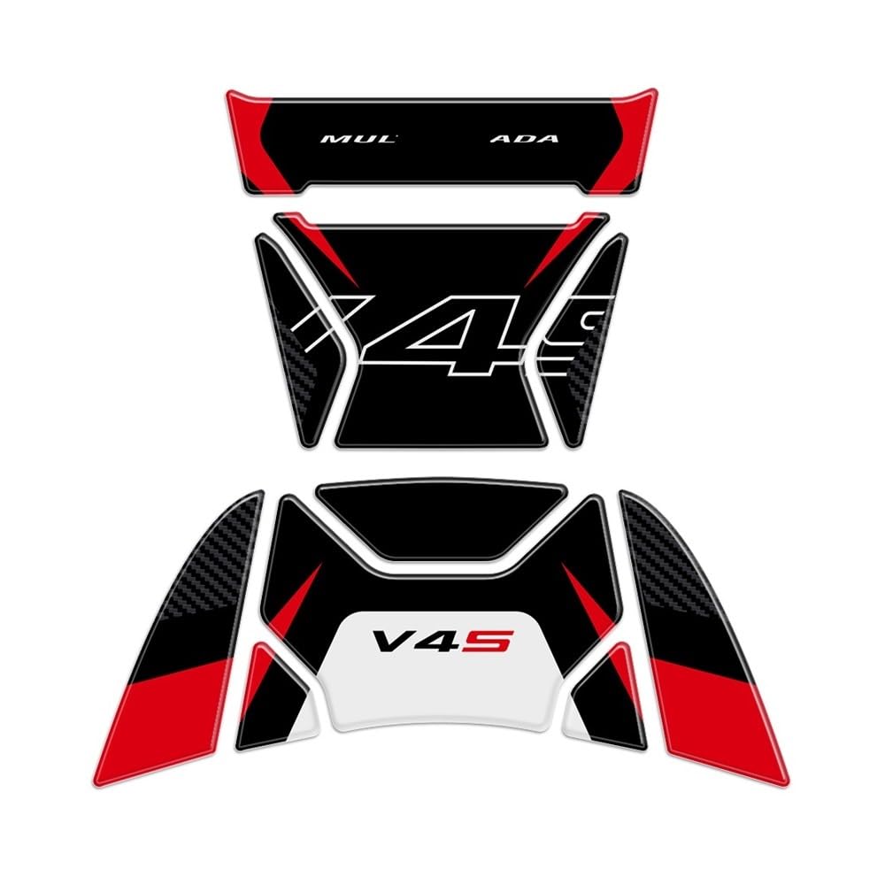 Kit de protection réservoir en résine Multistrada V4 S 2021-2024