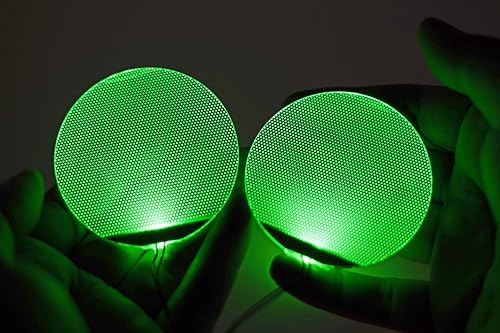 Image of [ Round ] Green Star-Lord Decorations led Light Flexible Helmet Lights Cosplay DIY kit RGB Superhero for Men Gifts