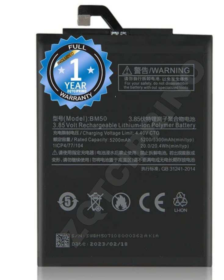 Image of Original BM50 Battery for Redmi Max 2 Battery with 1 Year Warranty**** (CC53)