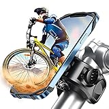 ☑360° VERSTELLBARER FAHRRADHALTER HANDY: Verstellen und sichern Ihr Telefon frei in jedem Winkel, der Ihren Wünschen entspricht. So erhalten Sie eine ultimative Flexibilität bei der Anzeige Ihres Mobiltelefons. Dabei behalten Kilometerstand, Zeit oder Karten während des Fahrens im Blick und genießen den Komfort Ihrer Fahrt!