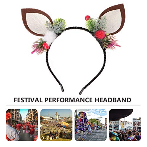Amosfun Acessório de cabeça para Halloween, Halloween, fantasia de Halloween, argola de cabelo para