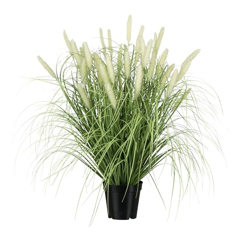 CREATIV green künstliches Ziergras 65cm im Topf I naturgetreues künstliches Pennisetum-Gras I hochwertige & dekorative Dekopflanze für Innen I Kunstpflanze im Topf CREATIV green künstliches Ziergras 65cm im Topf I naturgetreues künstliches Pennisetum-Gras I hochwertige & dekorative Dekopflanze für Innen I Kunstpflanze im Topf