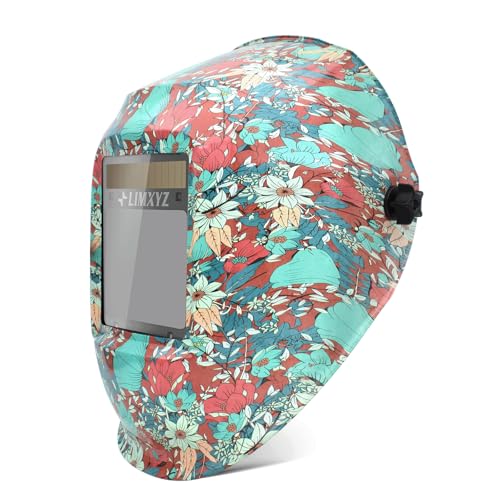 Image of Welding Helmet Auto Darkening,Large Viewing 3.94 * 3.15 inch True Color Welding Hood with 4 Arc Sensors Solar Powered,Wide Shade 5-9 /9-13 for TIG, MIG, MAG (B-001)