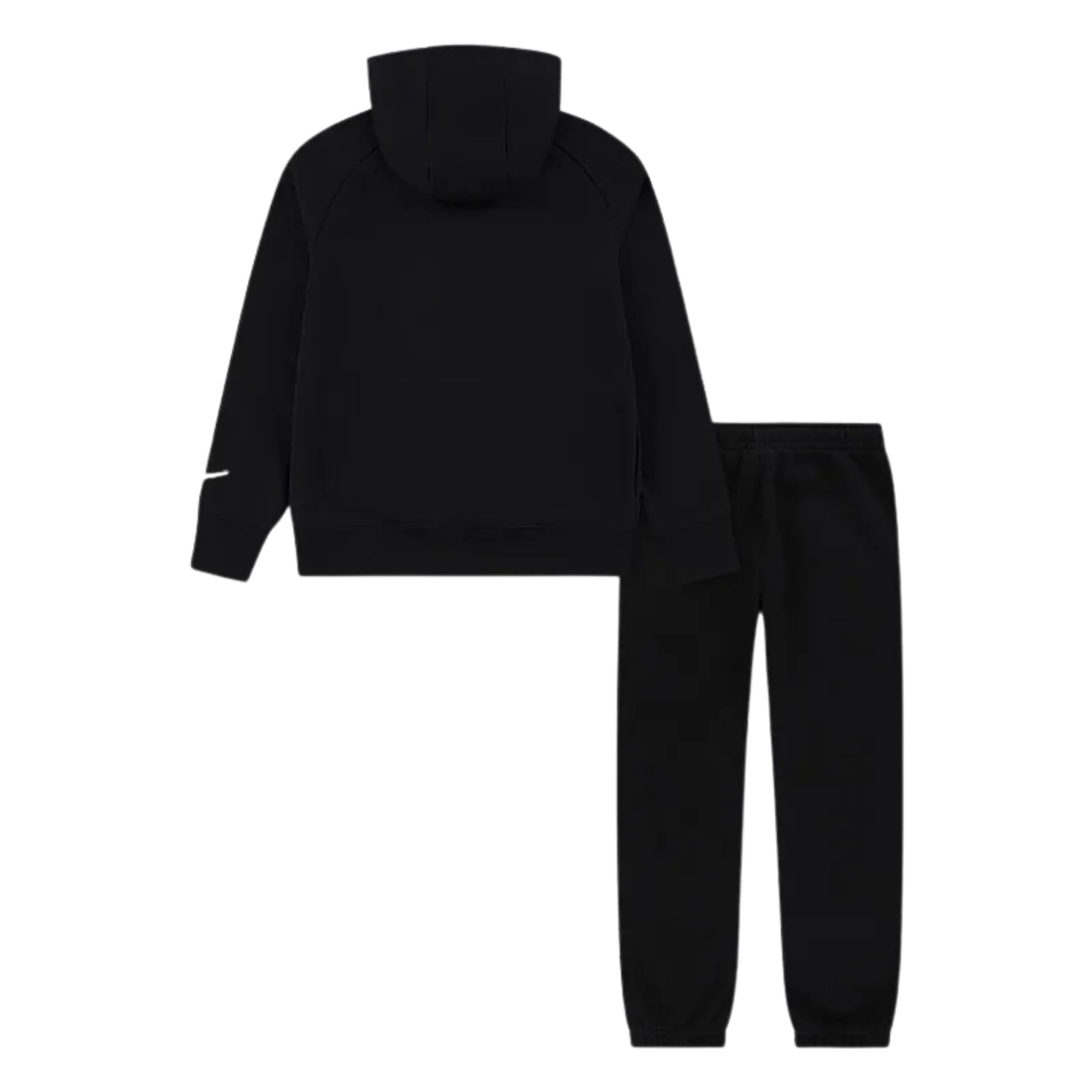 NIKE 3Brand - Chándal para niño Fired Up negro, código 9Q1211-023, Negro/Rojo/Gris, 10-12 años