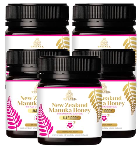 Miel Manuka Cruda New Zealand Turner UAF1000+ 5 Frascos miniatura 1