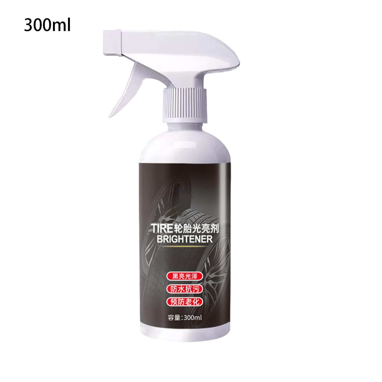 Spray Brillant Pour Pneus 120 Ml - Nettoyant Et Protecteur - Pour Voiture, Camping-car, Tout-terrain