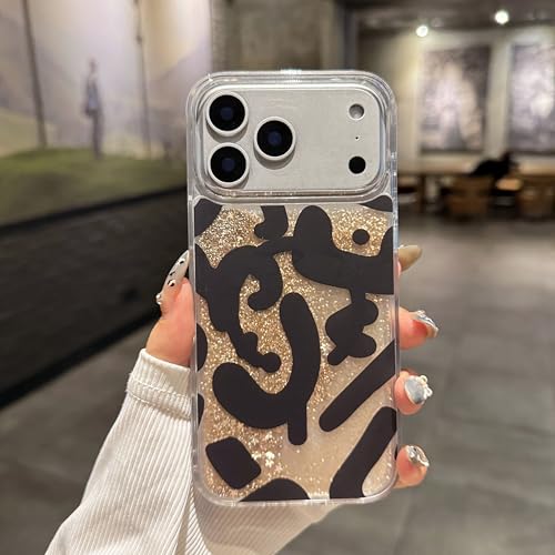 AMAZFCCY iPhone 17 Pro MaxpP[XAMagnective Cute Leopard/ԕ t t[eBO  LL [MagsafeΉ] ϏՌK[[ Apple iPhone 17 Pro Maxp (ubN)