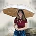 RXHOSIGAY Color Coated Sun Umbrella UV Protection Compact Folding Windproof Parasols Travel Auto Open Close Shade Blocking UV