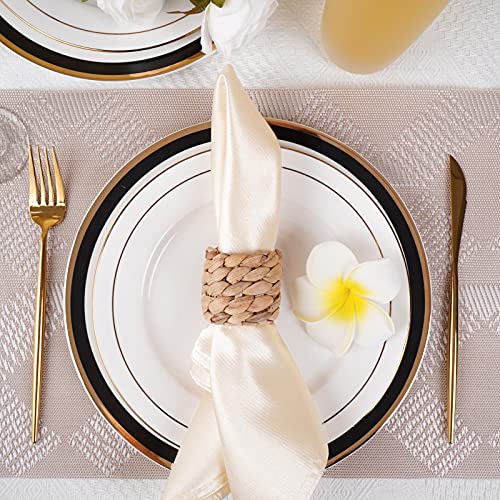 Wohiwo B09JBWKD71 Napkin Rings Set Of 12 thumb #7