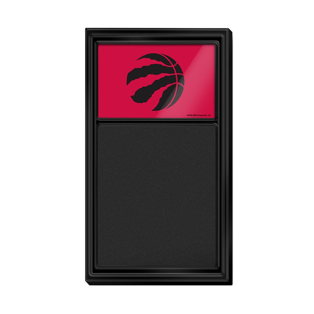 The Fan-Brand NBA Toronto Raptors: Chalk Note Board- Sports Decor for Home, Game Room, Fan Cave & Garage - USA Made