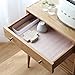 Shelf Liner Non Adhesive Drawer Liner Waterproof Cabinet Liner, Refrigerator Liners for Kitchen, Shelves, Storage and Desks, Clear 17.7