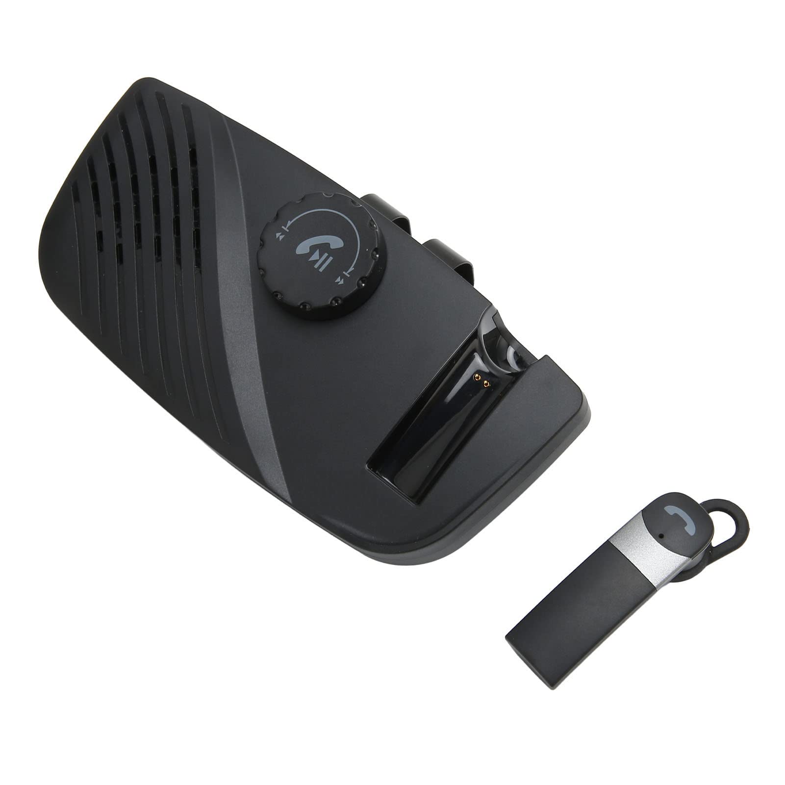 Kit Vivavoce per Auto con Aletta Parasole, Kit Vivavoce Bluetooth per Auto per Telefono Cellulare, Altoparlante per Auto Bluetooth per Telefono Cellulare, Bluetooth 5.0 in