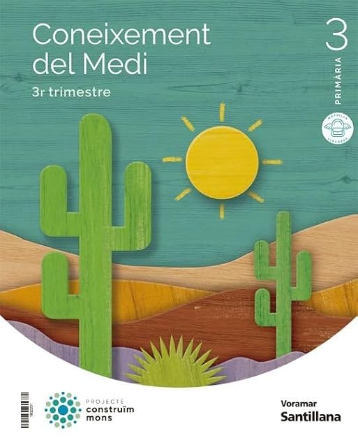 Portada de Conocimiento del Medi 3º Educacion Primaria Construyendo Mundos Mochil