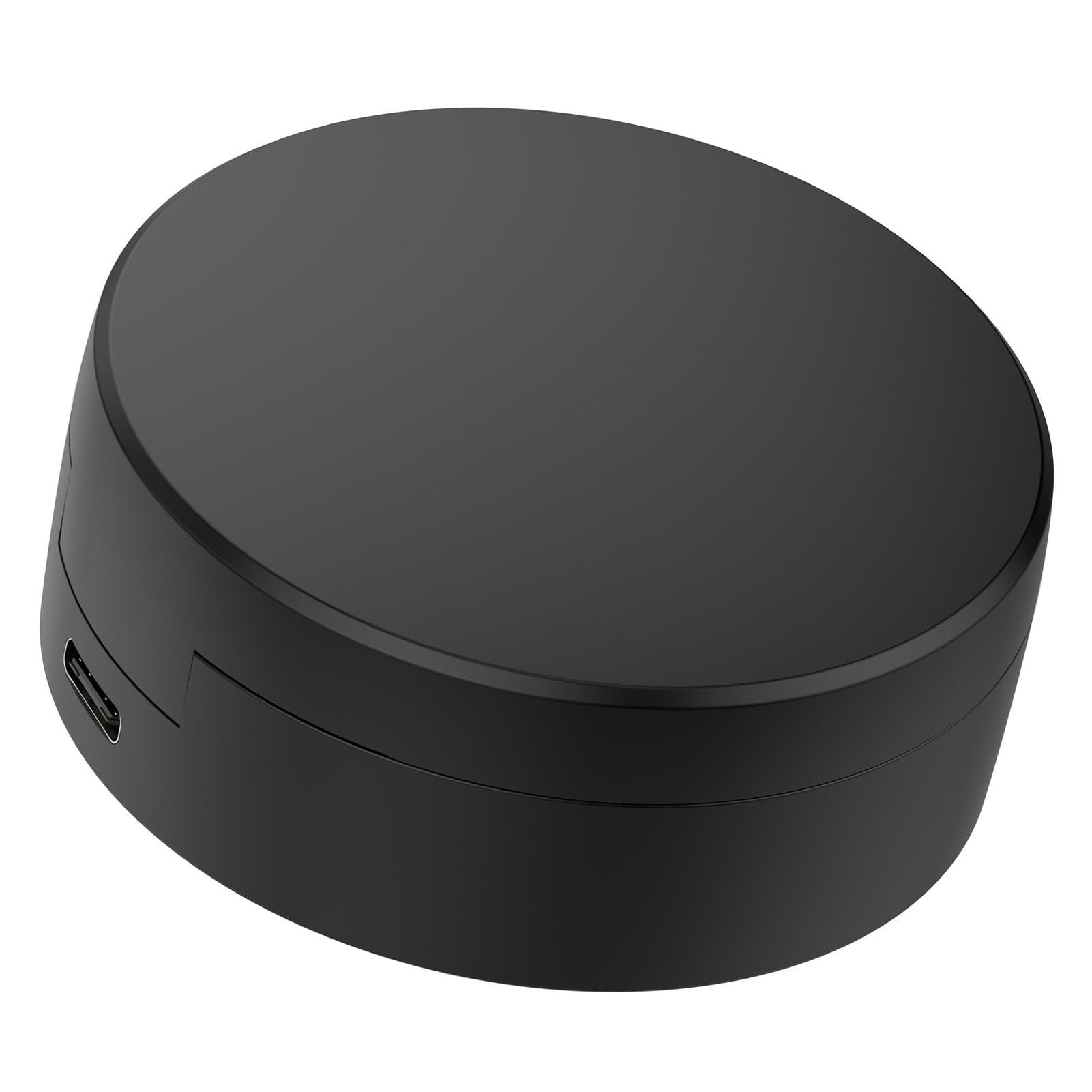 Generic Caja de Carga de Anillo Inteligente Tipo C, Cargador Portátil Seguro para Anillo Inteligente RingConn Gen1, Negro, 1 Unidad, Ideal para Uso en Automóvil (8-9#)