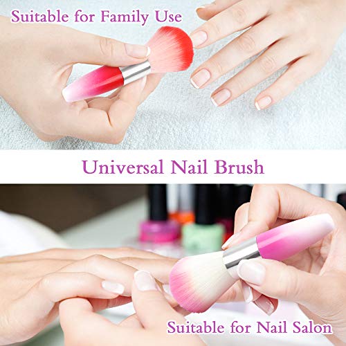 Nagel Puderpinsel 4 Pcs Nagelstaub Reinigung Pinsel Nagel Staub Reiniger Pinsel Nagelkunst Staubpinsel Nagelpinsel für… – Bild 4