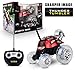 Sharper Image® Thunder Tumbler RC Stunt Car, Remote Control 360 Spinning Truck, High-Speed Off Road Racer, Indoor Outdoor Large Monster Truck Wheels, Perform Rotating Stunts Flips & Tricks, Boys Gift