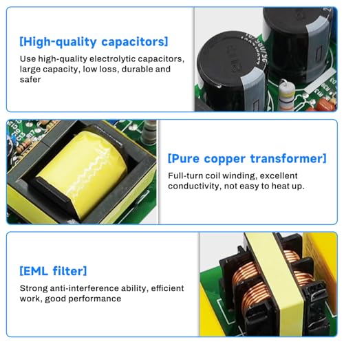 240W Hutschienen Netzteil 24V DIN-Schienen-Schaltnetzteil Eingang AC 100-220V 2,4A Ausgang DC 24V 10A Mehrere Schutzfunktionen Industrielles Modell NDR-240W-24V.