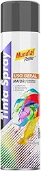 Tinta Spray Uso Geral 400ml, MUNDIAL PRIME, Cinza Primer, AE01000074