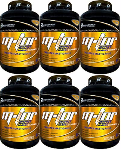 M-Tor Boost Amino Science Leucina 1g Doce de Leite Mastigável Performance Nutrition 150 Tabletes kit