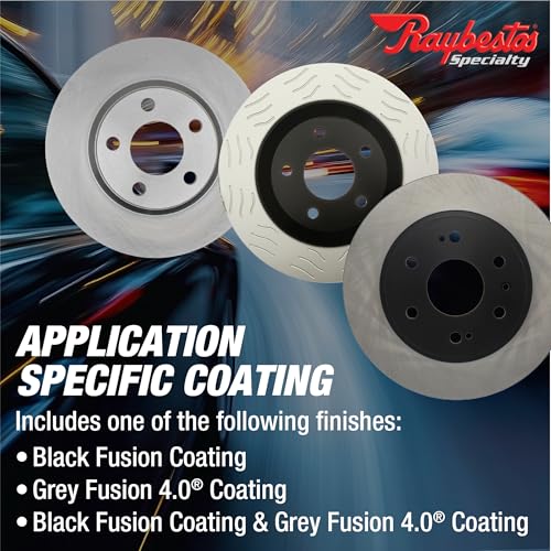 Image of Raybestos Specialty Street Performance Automotive Replacement Rear Brake Rotor for Select 2018-2023 Honda Accord, 2016-2022 Honda HR-V (982003)
