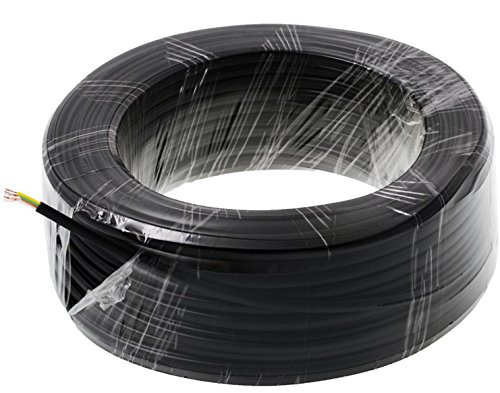 Helos Anschlusskabel 4-adrig, schwarz, 50 m Cover